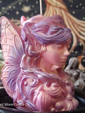 Aylin Blossom Fairy Pillar Candle